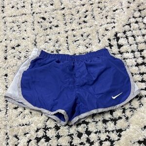 Girls purple Nike shorts